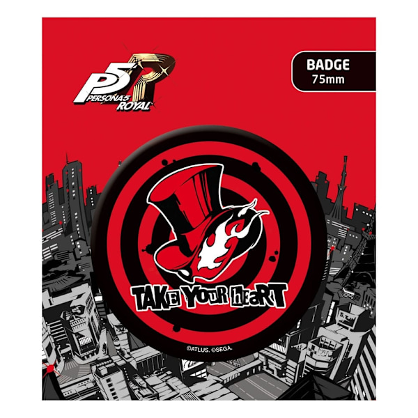 Persona 5 Royal Pin Badge Take your Heart Multicolor