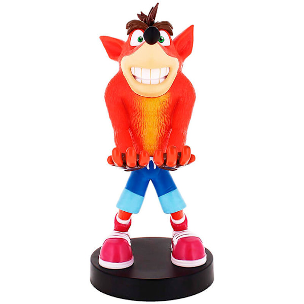 Crash Bandicoot figure clamping bracket Cable guy 20cm multifärg