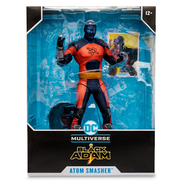 DC Comics Multiverse Svart Adam Atom Smasher figur 30cm multifärg