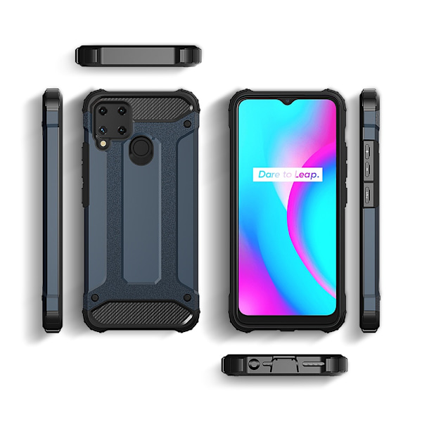 Hybrid Armor case for Realme 10 5G / Realme 9i 5G armored hybrid case black Black