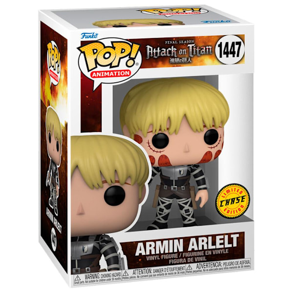 POP figure Attack on Titan Armin Arlelt Chase Multicolor