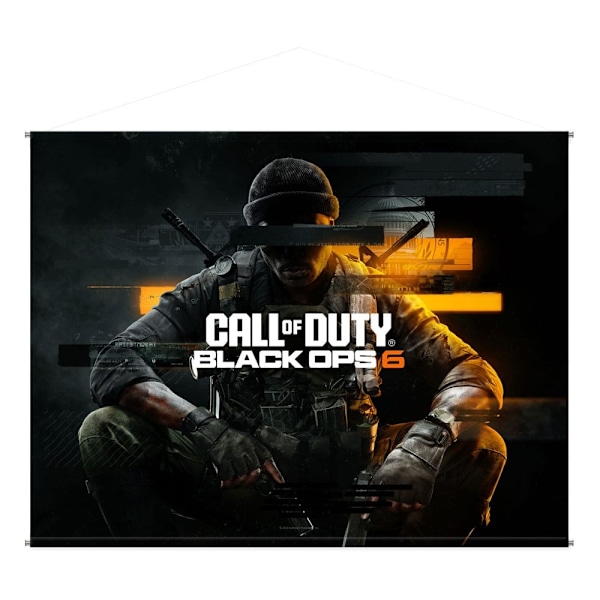 Call of Duty: Black Ops 6 Poster Canvas Key Art Multicolor