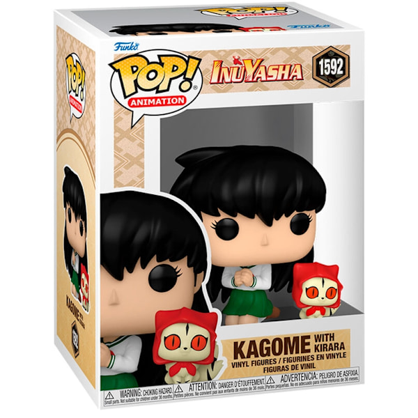 POP figure Inuyasha Kagome with Kirara Multicolor