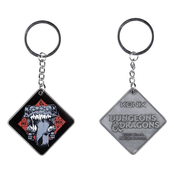 Dungeons & Dragons Keychain Mimic multifärg