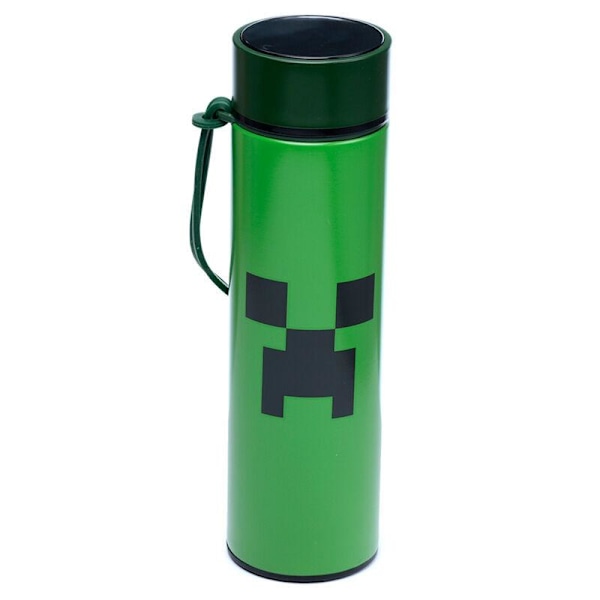 Minecraft thermos stainless steel bottle thermometer 450ml multifärg