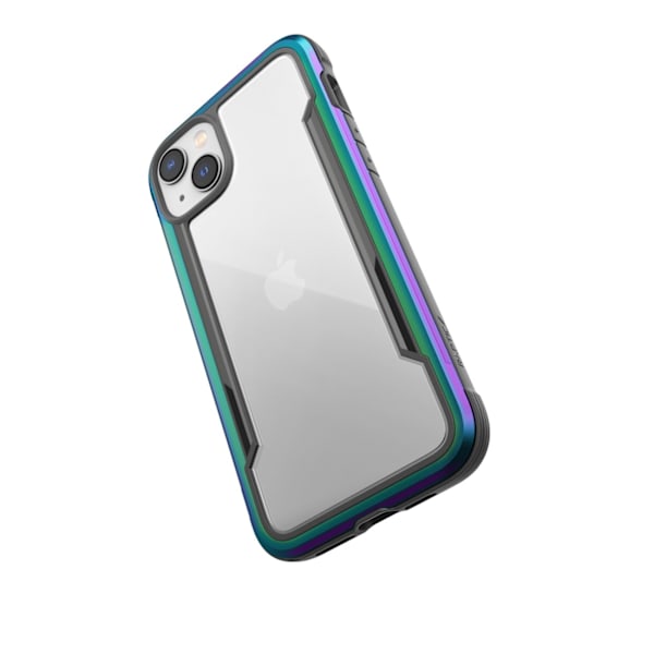 Raptic X-Doria Shield Case for iPhone 14 Plus opal cover Iridescent