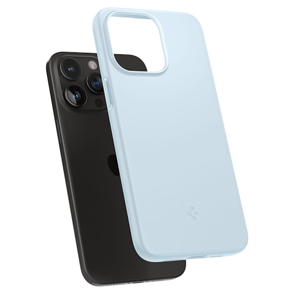 Spigen Thin Fit case for iPhone 15 Pro Max - light blue Blue