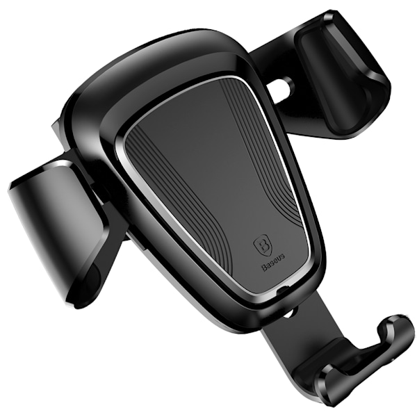 Baseus Gravity Car Mount gravity air vent car holder for 4-6" phone black (SUYL-01) Black