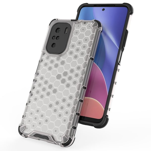 Honeycomb Case armor cover with TPU Bumper for Xiaomi Redmi K40 Pro+ / K40 Pro / K40 / Poco F3 blue Blue