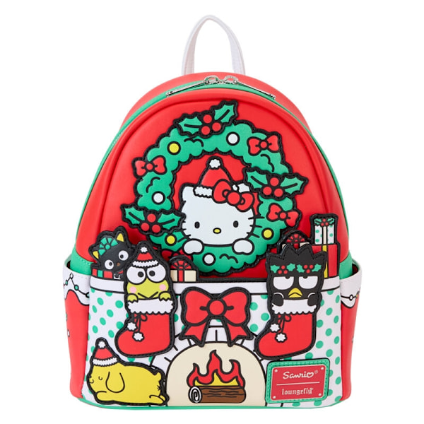 Loungefly Sanrio Hello Kitty Christmas backpack 26cm multifärg