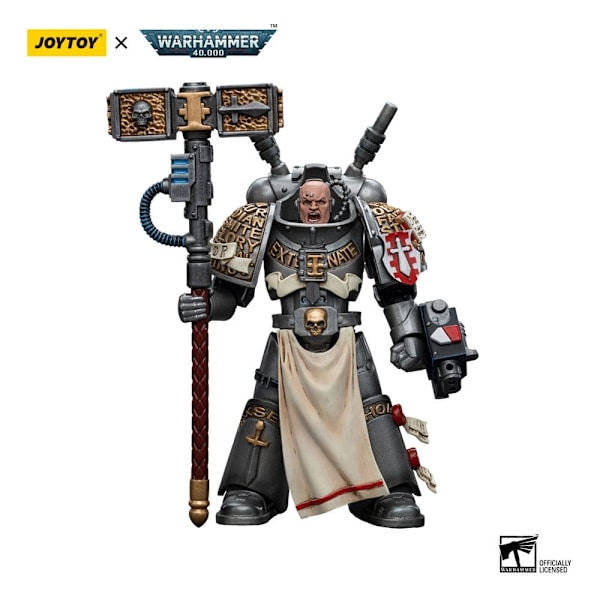 Warhammer 40k Action Figure 1/18 Grey Knights Interceptor Squad Interceptor Justicar 12 cm multifärg