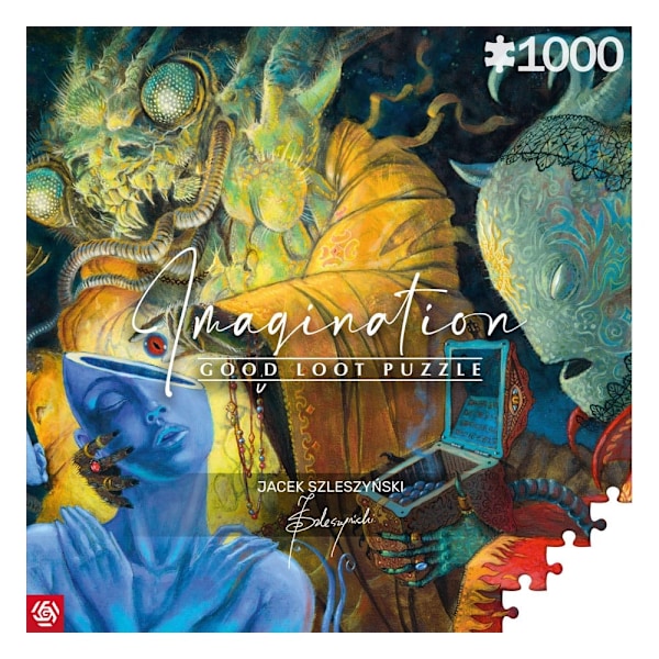 Jacek Szleszynski Imagination Puzzle The Gift / Dar (1000 pieces) multifärg