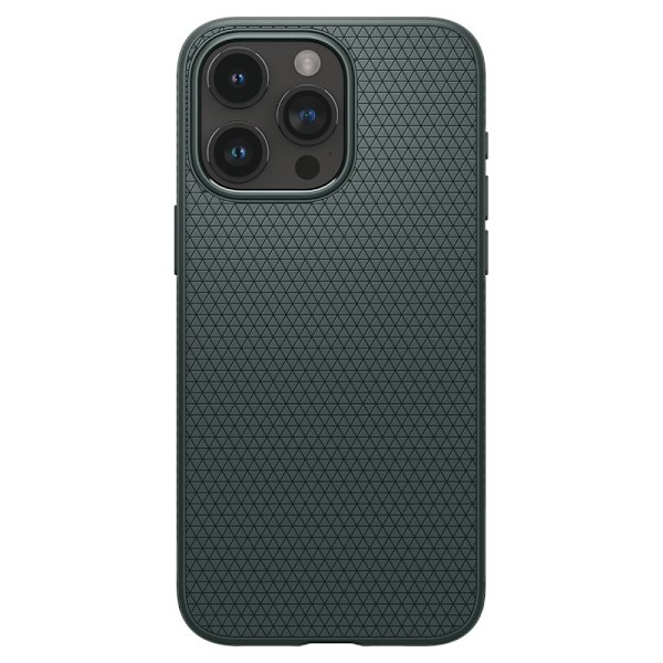 Spigen Liquid Air iPhone 15 Pro Max Case - Dark Green Green