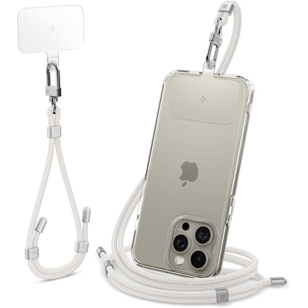 Spigen Universal Set Lanyard and Pendant - White White