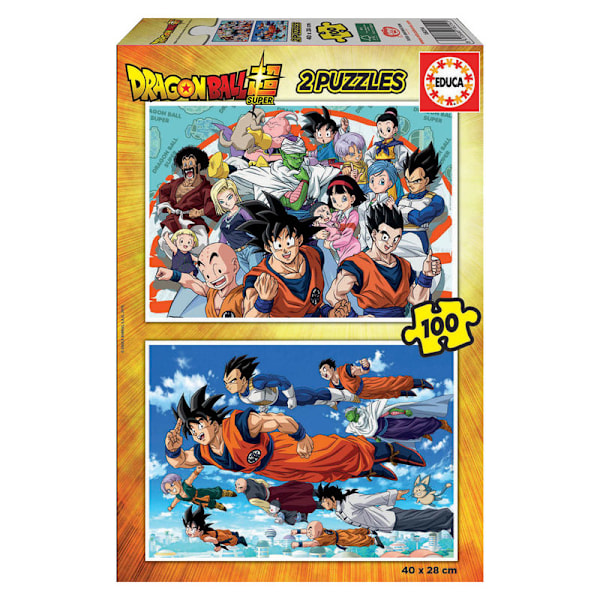 Dragon Ball Super palapeli 2x100kpl Multicolor