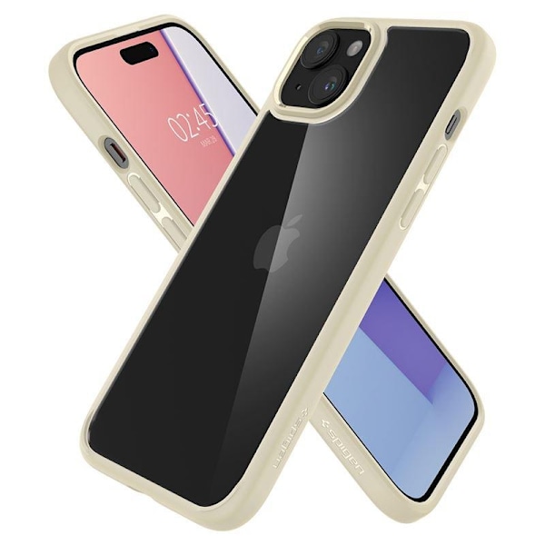 Spigen Ultra Hybrid iPhone 15 Plus Case - Beige Beige