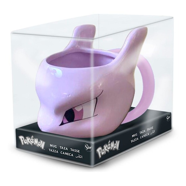 Pokémon 3D Mug Mewtwo 385 ml multifärg