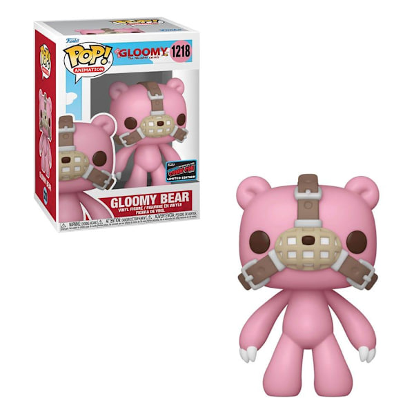 Gloomy Bear POP! Animation Vinyl Figures Gloomy The Naughty Grizzly 9 cm Multicolor