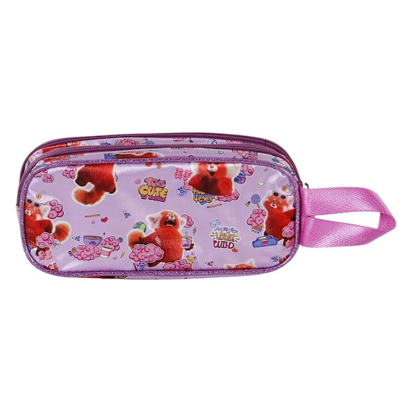 Disney Pixar Turning Red Yaay 3D double pencil case Multicolor