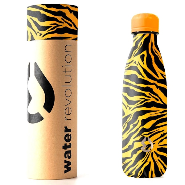 Water Revolution Tiger water bottle 500ml Multicolor