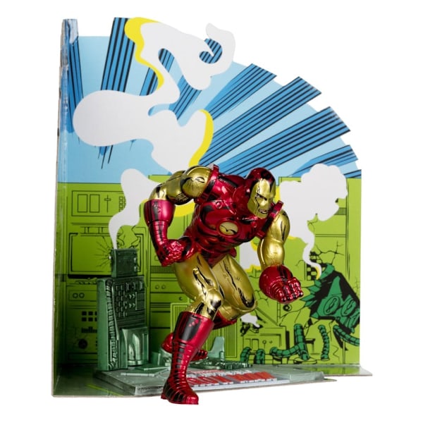 Marvel PVC Statue 1/10 Iron Man (The Invincible Iron Man #126) 11 cm multifärg