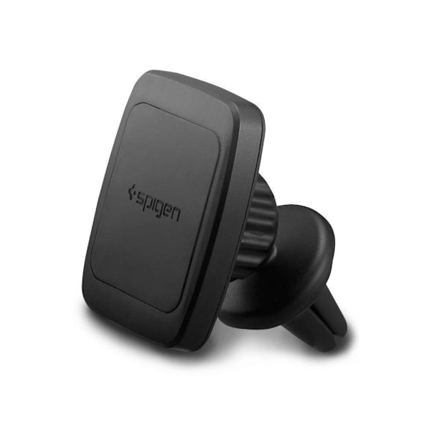 Spigen H12 phone holder for car air vent magnetic - black Black