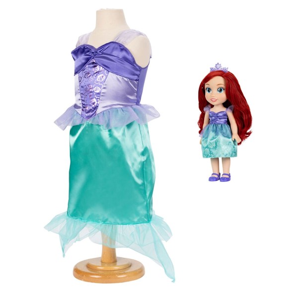 Disney The Little Mermaid Ariel doll + costume 38cm Multicolor