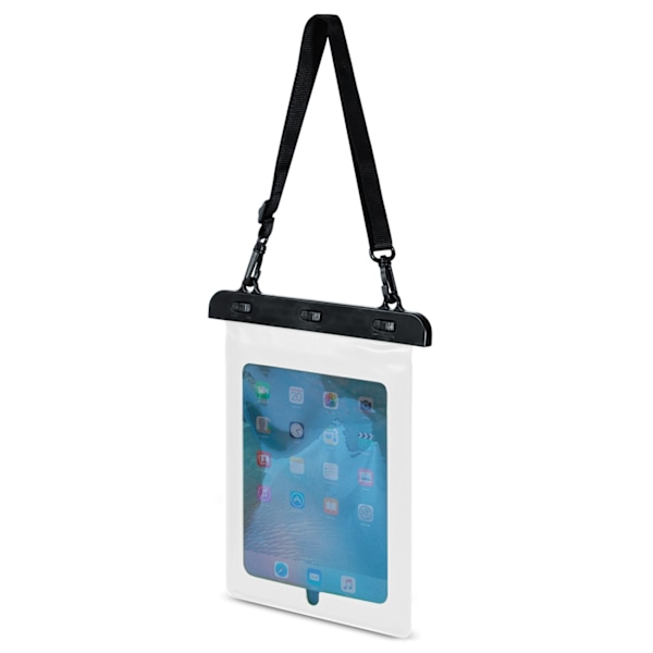 Waterproof PVC tablet case - white White