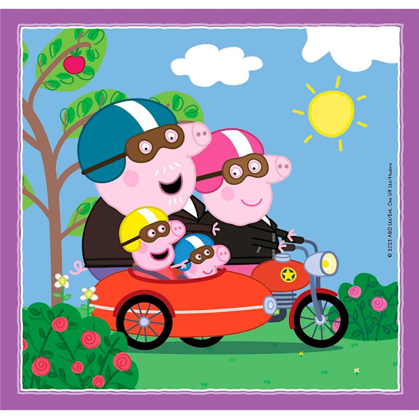 Peppa Pig puzzle 3x48pcs Multicolor