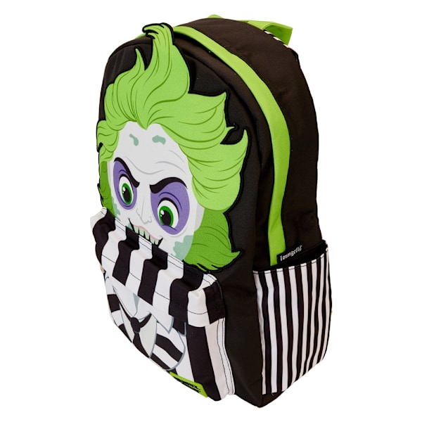 Loungefly Beetlejuice nylon backpack 43cm Multicolor