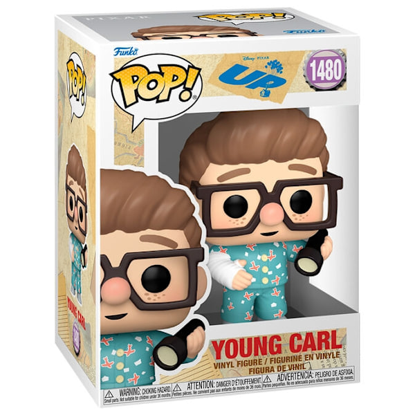 POP figure Disney Pixar UP Young Carl Multicolor