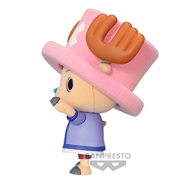 One Piece Fluffy Puffy Tony Chopper figure 7cm multifärg