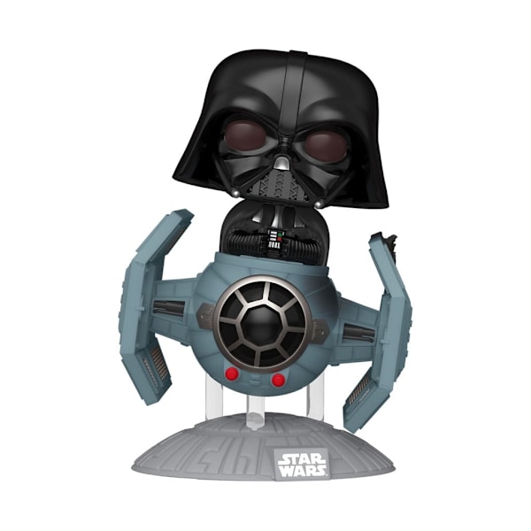 Star Wars: Dark Side POP! Rides Deluxe Vinyl TIE Advanced x1 w/Vader 9 cm Multicolor