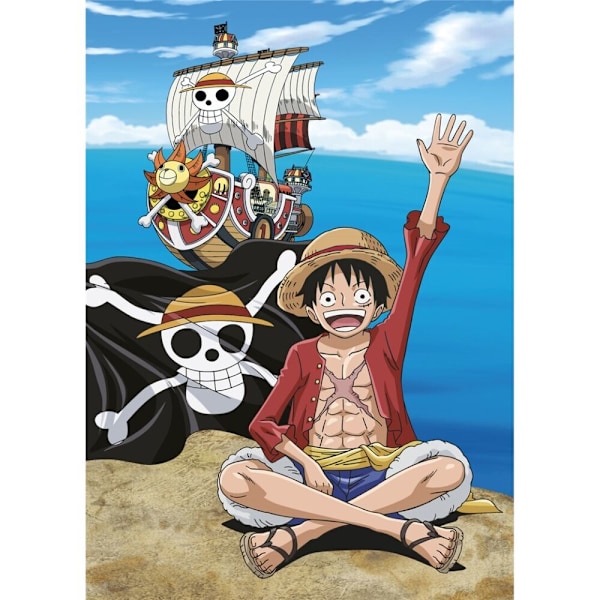 One Piece polarfilt multifärg