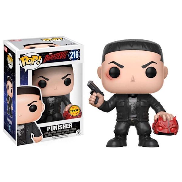 POP figure Marvel Daredevil Punisher Chase multifärg