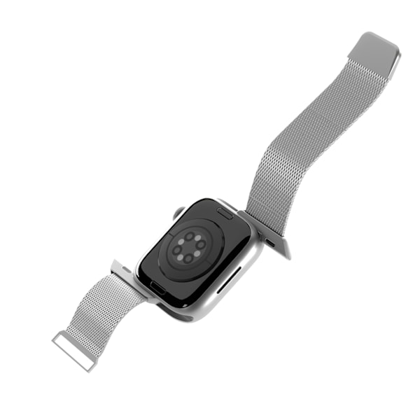 Puro Milanese Stainless Steel Strap for Apple Watch 42 / 44 / 45 / 49 mm - Silver Silver