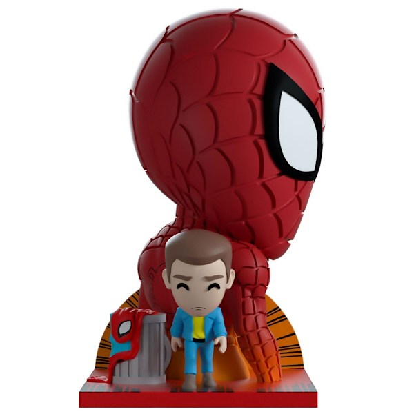 Marvel Vinyl Diorama Spider-Man Peter Parker 11 cm multifärg