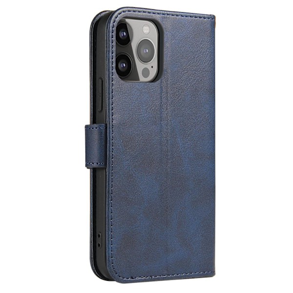 Magnet Case for Samsung S24 Plus with flap and wallet - blue Blue