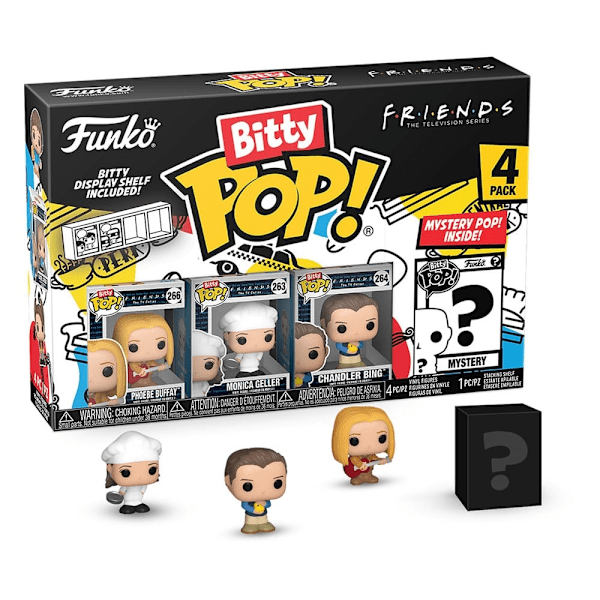 Friends Bitty POP! Vinyl Figure 4-Pack Phoebe 2,5 cm Multicolor