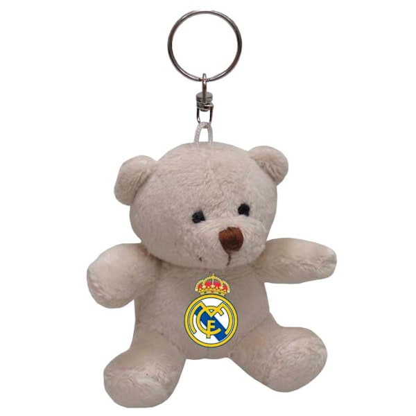 Real Madrid Bear plush keychain 8cm Multicolor