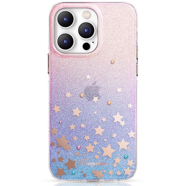 Kingxbar Heart Star Series case for iPhone 14 Pro Max case with zodiac stars