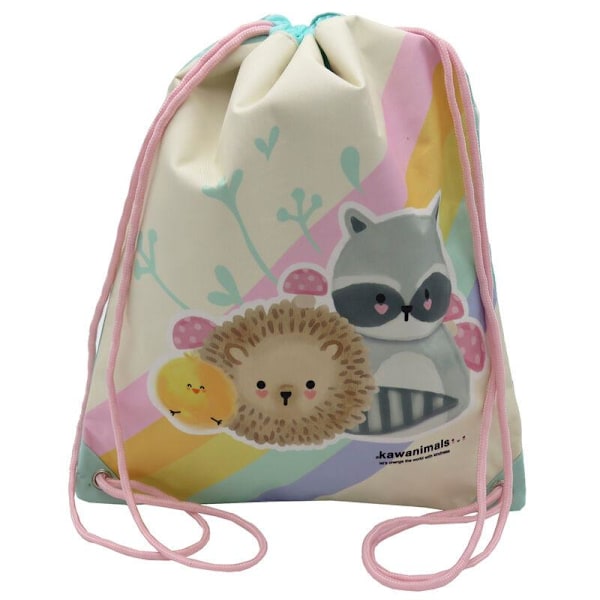 Kawanimals Forest gymbag 39cm multifärg