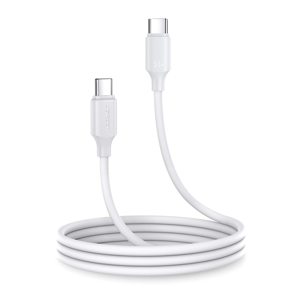 Joyroom Long-Lasting Series A9 USB-C / USB-C PD QC cable 60W 3A 1m - white White