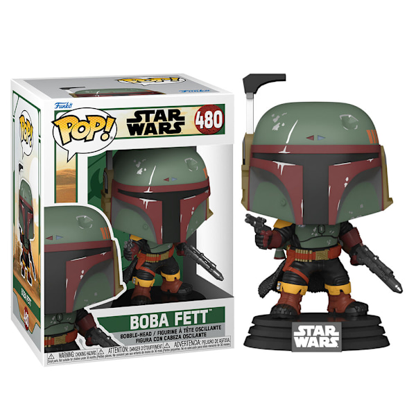 POP-figur Star Wars The Book of Boba Boba Fett Multicolor