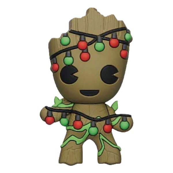 Marvel 3D Magnet Groot Christmas Multicolor