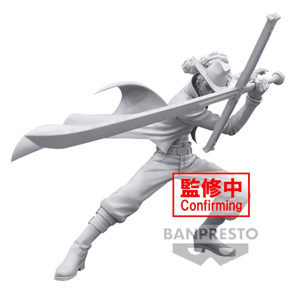 One Piece Battle Record Dracule Mihawk figure 13cm multifärg