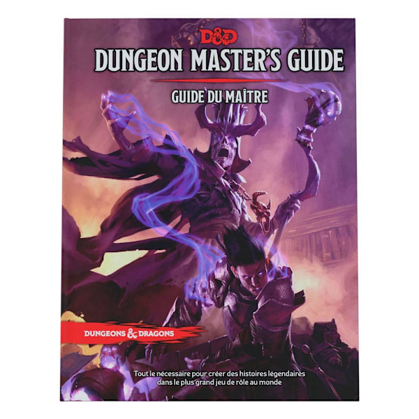 Dungeons & Dragons -roolipeli Dungeon Master's Guide ranskaksi Multicolor