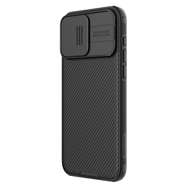 Nillkin CamShield Pro Magnetic Case for iPhone 15 Pro with Camera Protector - Black Black