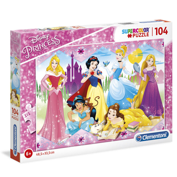 Disney Princess puzzle 104pcs Multicolor