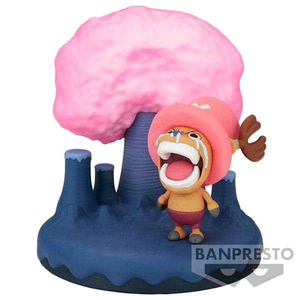 One Piece World Collectable Log Stories Tony Tony Chopper figure 9cm multifärg